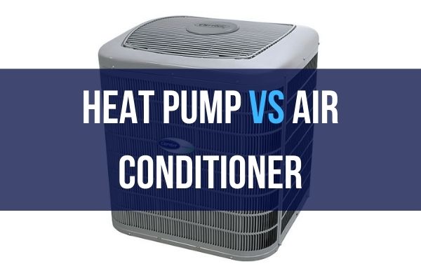 heat pump with heat pump vs air conditioner caption